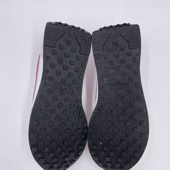 Nike Waffle Trainer 2 White / Gym Red - Black Womens Shoes - Picture 6 of 8